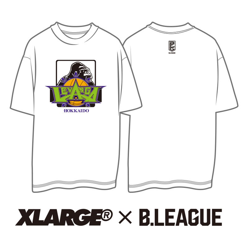 XLARGE?×B.LEAGUE レバンガ北海道モデル Tシャツ発売開始