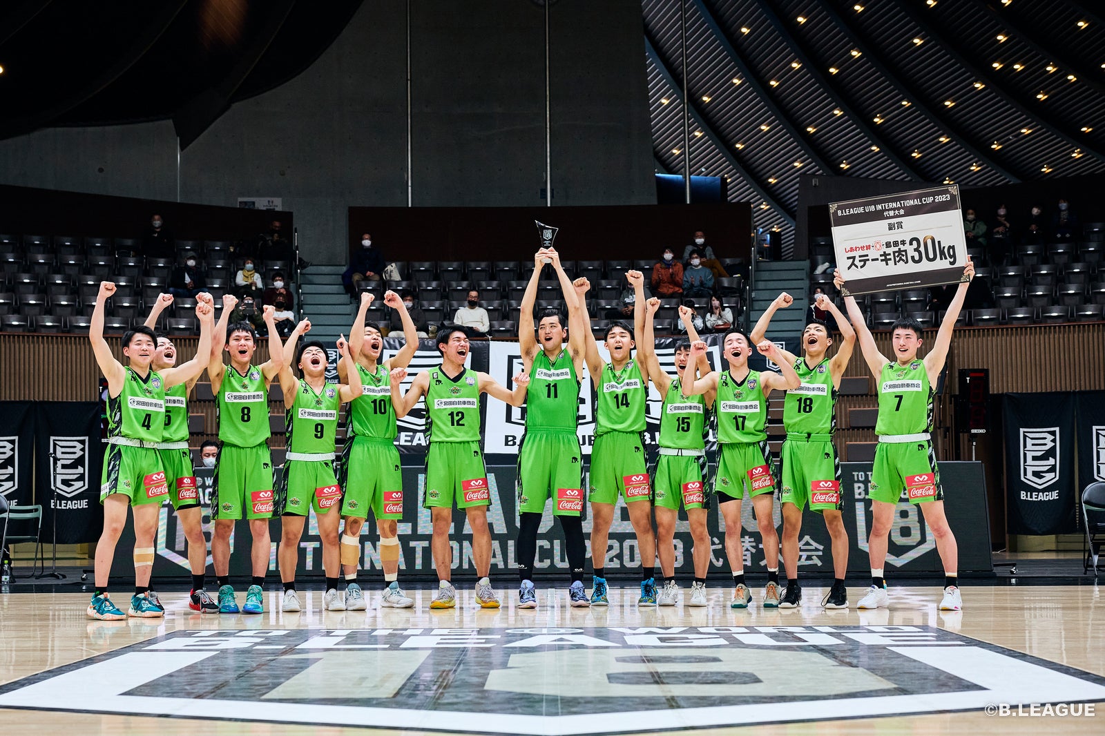 ルプラ　バスケット レバンガ北海道U18「B.LEAGUE U18 INTERNATIONAL CUP 2023 代替試合