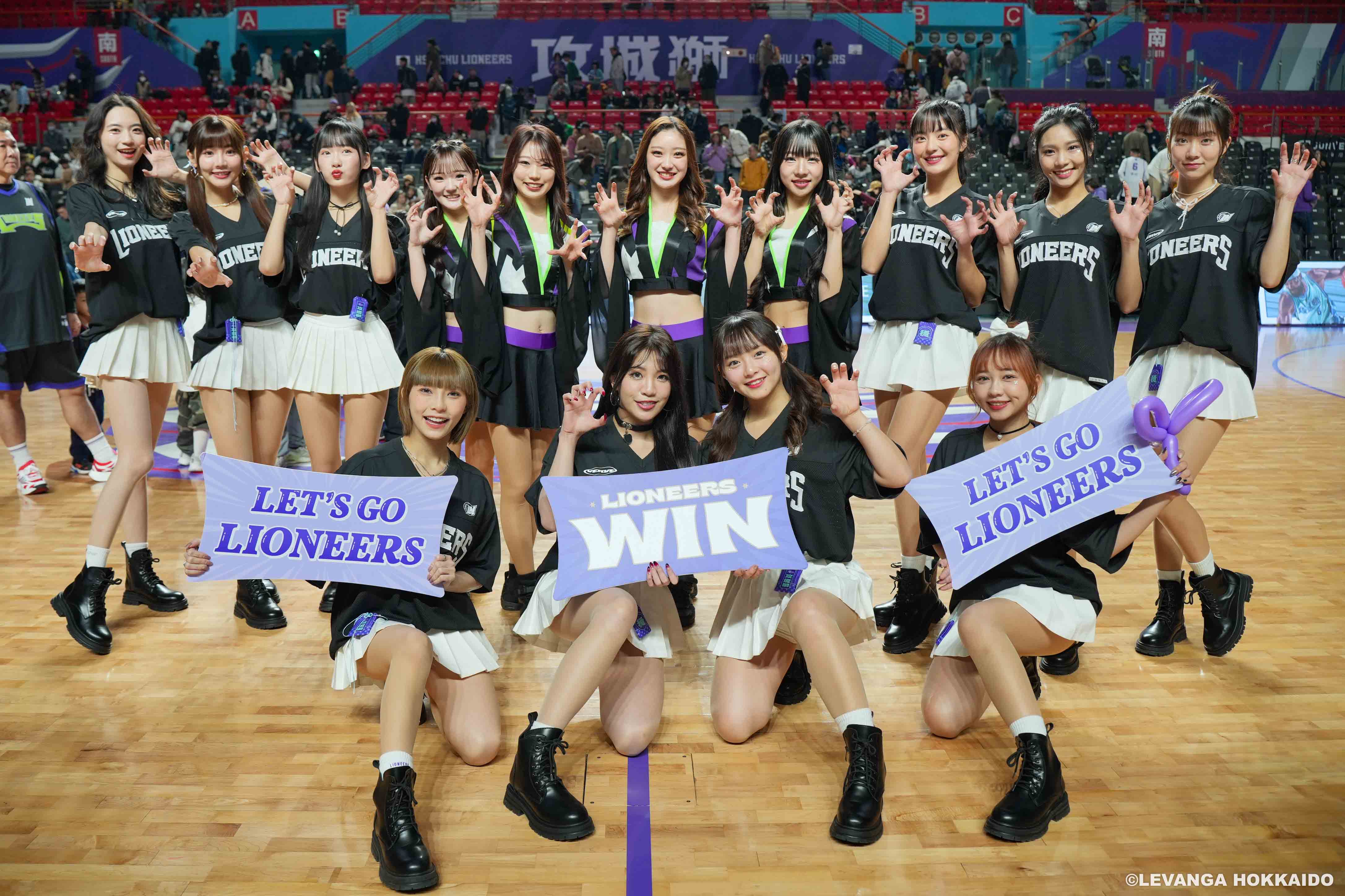 新竹御嵿ライオニアーズのホームゲームにパシスタスピリッツが出演しま